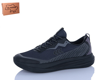 Кроссовки Restime BML26723 black в магазине Фонтан Обуви