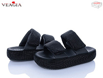 Шлепанцы Veagia-Ada N15 black в магазине Фонтан Обуви