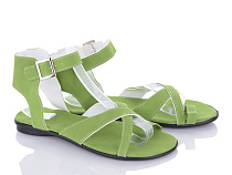 Босоножки Gurkem 2021 зелений в магазине Фонтан Обуви