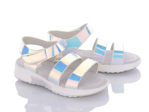 Босоножки Apawwa GX197-1 silver в магазине Фонтан Обуви