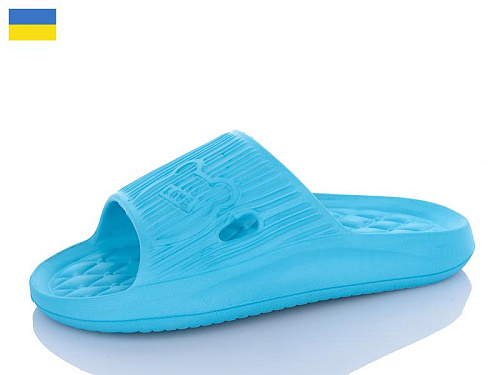 Шлепанцы Alex 77-11 бірюза в магазине Фонтан Обуви