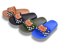 Шлепанцы Sanlin2 2168-6 mix в магазине Фонтан Обуви