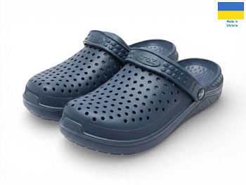 Кроксы Rai Shoes С68 синій в магазине Фонтан Обуви