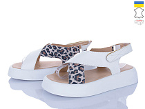 Босоножки Viscala 23211LP шк.біл-лео в магазине Фонтан Обуви