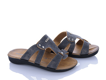 Шлепанцы Shoesviento Polomax B сірий в магазине Фонтан Обуви