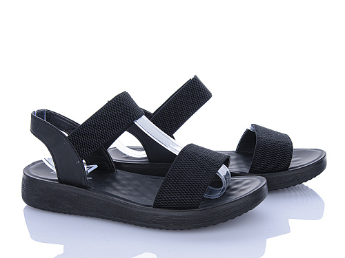 Босоножки Minghong 7715 black в магазине Фонтан Обуви