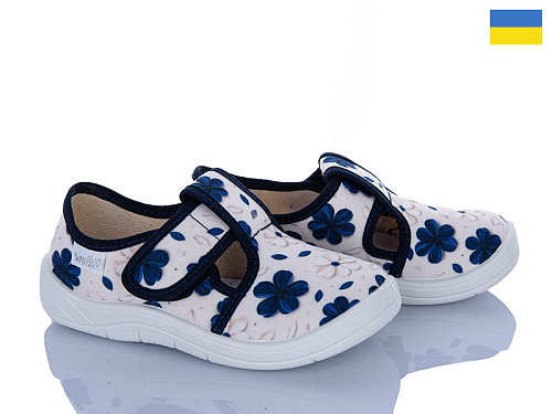 Тапочки Цветик Галя 808 бежевий в магазине Фонтан Обуви