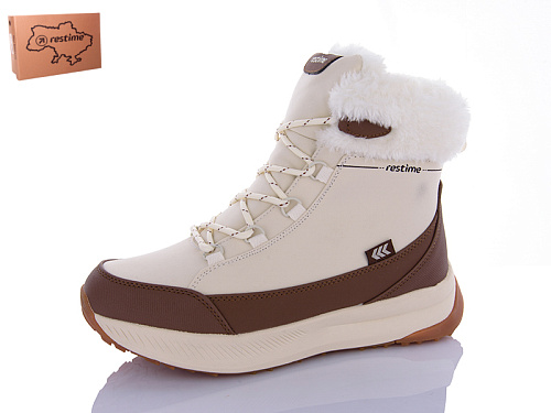 Ботинки Restime AWZ24299 beige в магазине Фонтан Обуви