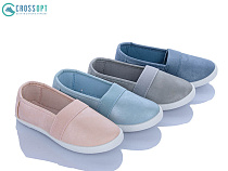 Слипоны Crossopt TL0147K mix в магазине Фонтан Обуви