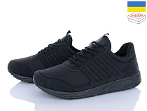 Кроссовки Lvovbaza Progress 4025 чорний в магазине Фонтан Обуви