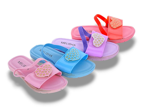 Шлепанцы Sanlin 1-915 mix в магазине Фонтан Обуви