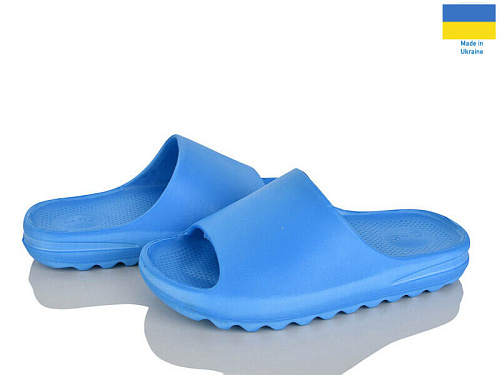 Шлепанцы Rai Shoes ПЖ44 синій в магазине Фонтан Обуви