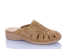 Шлепанцы Leguzaza 501-5 brown в магазине Фонтан Обуви