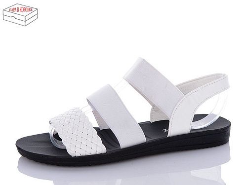 Босоножки Qq Shoes A17 white в магазине Фонтан Обуви