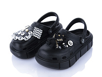 Кроксы Calorie 3221 чорний в магазине Фонтан Обуви