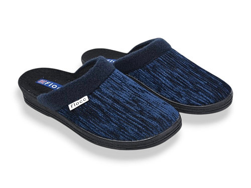 Тапочки Rai Shoes 74735718 синій в магазине Фонтан Обуви