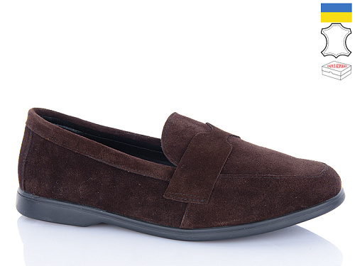 Туфли Sali B2-2 коричневий з чор-п. в магазине Фонтан Обуви