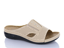Шлепанцы Sali One 1009 бежевий в магазине Фонтан Обуви
