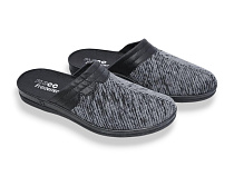Тапочки Rai Shoes 95220359 сірий в магазине Фонтан Обуви