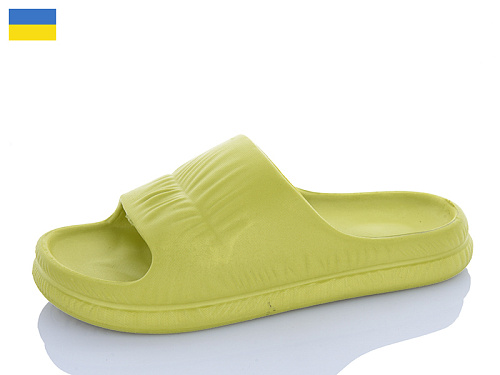 Шлепанцы Inblu 101 зелений в магазине Фонтан Обуви