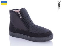 Ботинки Dago Крок Ж808 чорний в магазине Фонтан Обуви