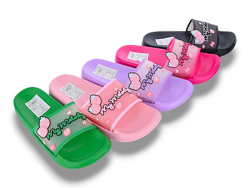 Шлепанцы Dago Шльопки Ж736 mix в магазине Фонтан Обуви