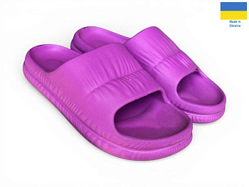 Шлепанцы Rai Shoes С101 фуксія в магазине Фонтан Обуви