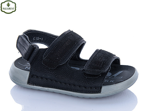 Босоножки Paliament C15 black в магазине Фонтан Обуви