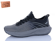 Кроссовки Restime AML26711 grey-black в магазине Фонтан Обуви