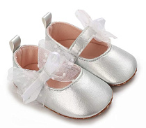 Пинетки Comfort-Baby 2688-2 срібний (11-13) в магазине Фонтан Обуви