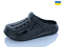 Кроксы Inblu 026 чорний в магазине Фонтан Обуви