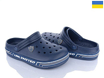 Кроксы Golden Lion 602 синій в магазине Фонтан Обуви