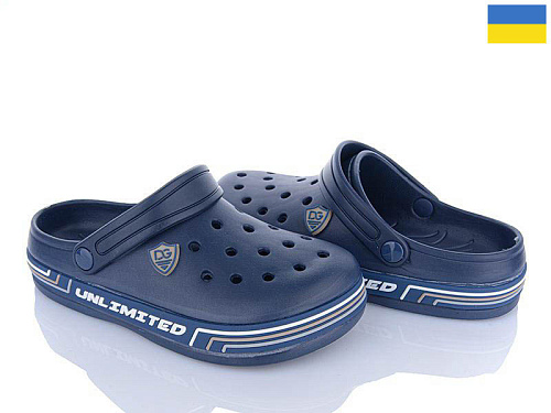 Кроксы Golden Lion 602 синій в магазине Фонтан Обуви