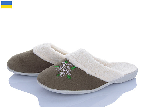 Тапочки Vladimir Кредо 13ДР116 олива в магазине Фонтан Обуви