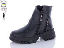Ботинки Aba 206 чорний в магазине Фонтан Обуви