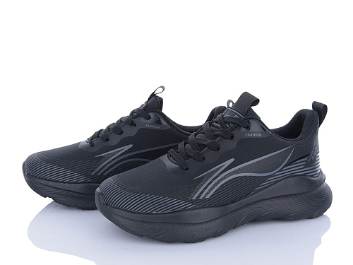 Кроссовки Lion-Lu 2485 чорний-чорний в магазине Фонтан Обуви