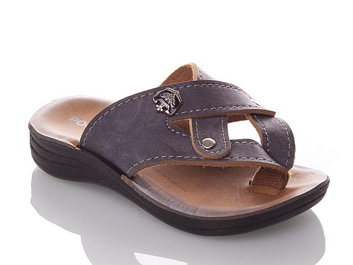 Шлепанцы Gurkem Polomax V grey (26-30) в магазине Фонтан Обуви