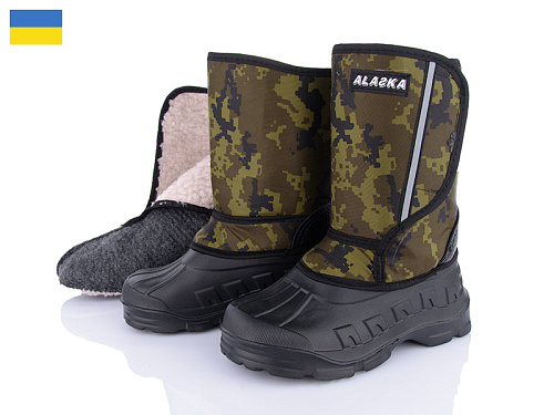 Сапоги Roks Roksol 209 зелений в магазине Фонтан Обуви