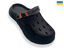 Кроксы Rai Shoes M245 чорний в магазине Фонтан Обуви