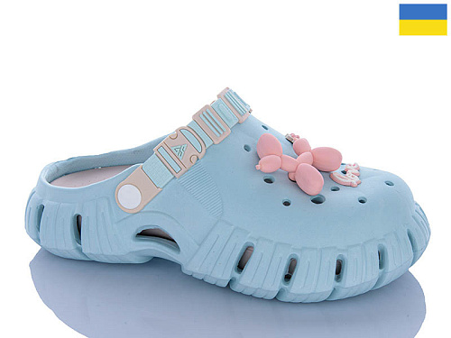 Кроксы Dago Гіпаніс Ж77 бірюзовий в магазине Фонтан Обуви