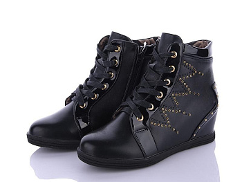 Сникерсы Viktoria G229-1 black в магазине Фонтан Обуви