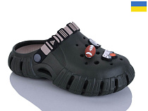 Кроксы Demur 6770 зелений в магазине Фонтан Обуви