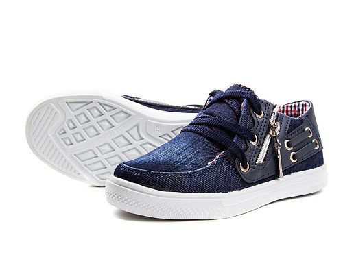 Кеды Demur 012 синий в магазине Фонтан Обуви