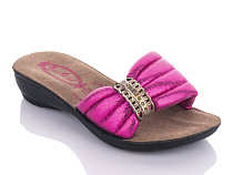 Шлепанцы Gurkem K26-809 fuchsia (25-30) в магазине Фонтан Обуви