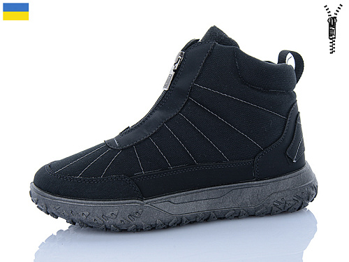 Ботинки Progress 2403 чорний в магазине Фонтан Обуви