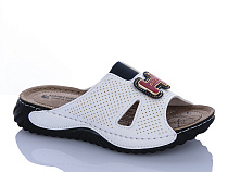 Шлепанцы Sali One 11-48 білий в магазине Фонтан Обуви