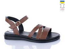 Босоножки Sali 92 карамель чор-п.батал в магазине Фонтан Обуви