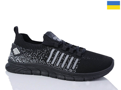 Кроссовки Dago Крок М230 чорний в магазине Фонтан Обуви