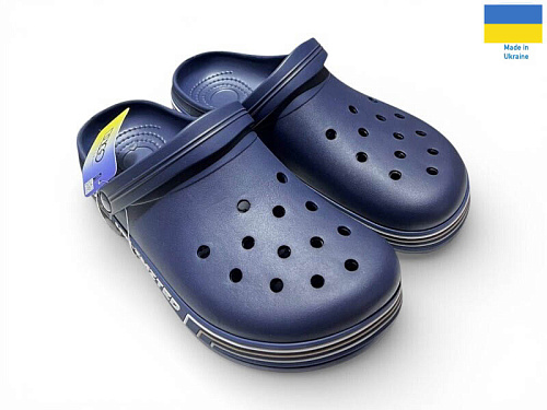 Кроксы Rai Shoes 519 синій в магазине Фонтан Обуви