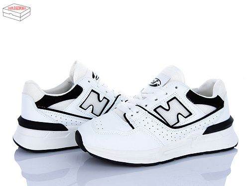 Кроссовки Ailaifa MX803 white-black в магазине Фонтан Обуви